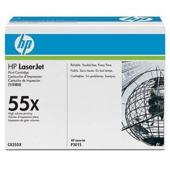 Картридж HP 55X CE255X (ХПЕ) Картридж HP 55X CE255X (ХПЕ)