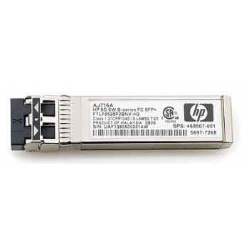 Трансивер HPE 8Gb Short Wave B-Series SFP+ 1 Pack (AJ716B) AJ716B (ХПЕ)